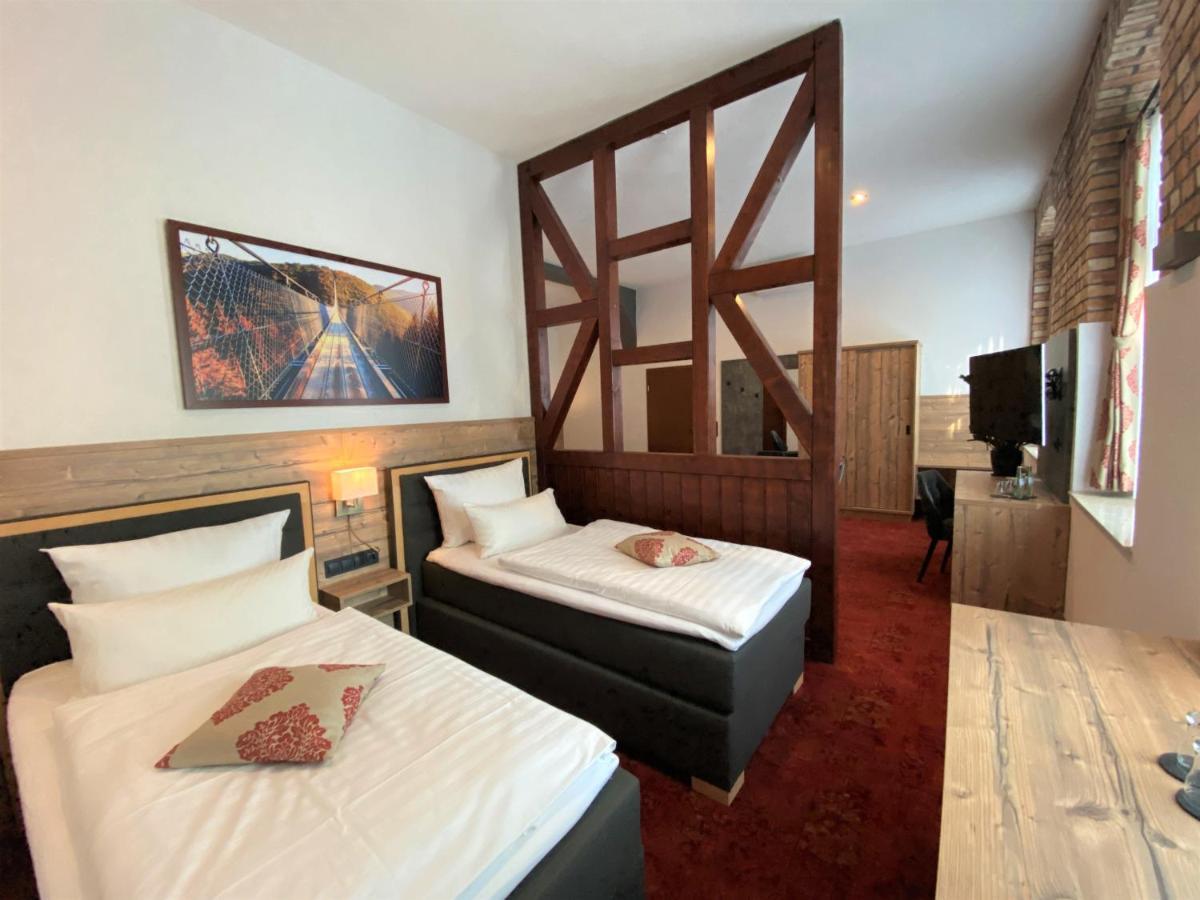 Hotel Friedchen Mit Eigener Fleischerei Artern Екстериор снимка