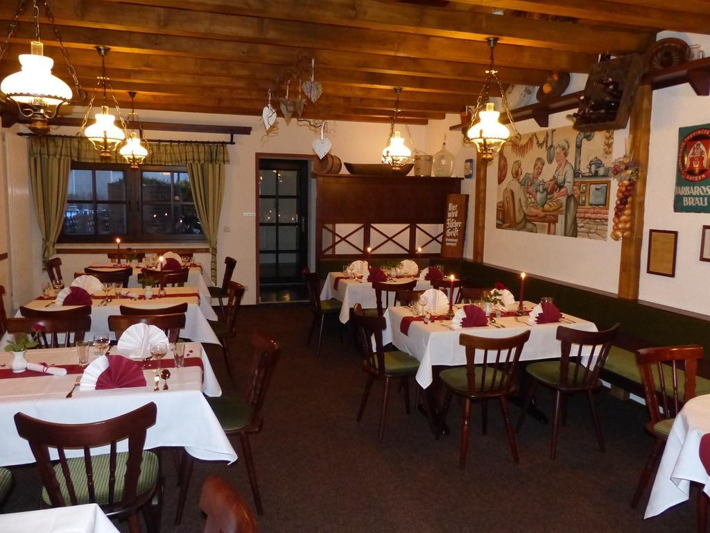 Hotel Friedchen Mit Eigener Fleischerei Artern Екстериор снимка